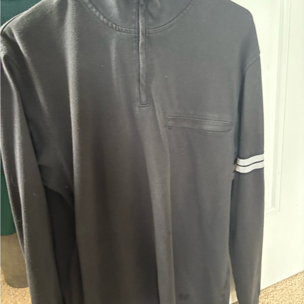 Black Long Sleeve Pullover by Hanes Sport
